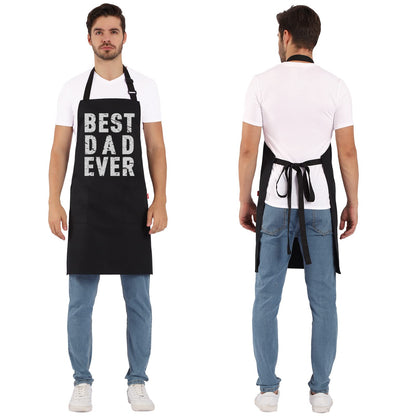 Funny Grilling Aprons for Men - BBQ Cooking Apron with 2 Pockets, Adjustable Neck Strap and 40" Long Ties - That's What I Do I Grill and I Know Things